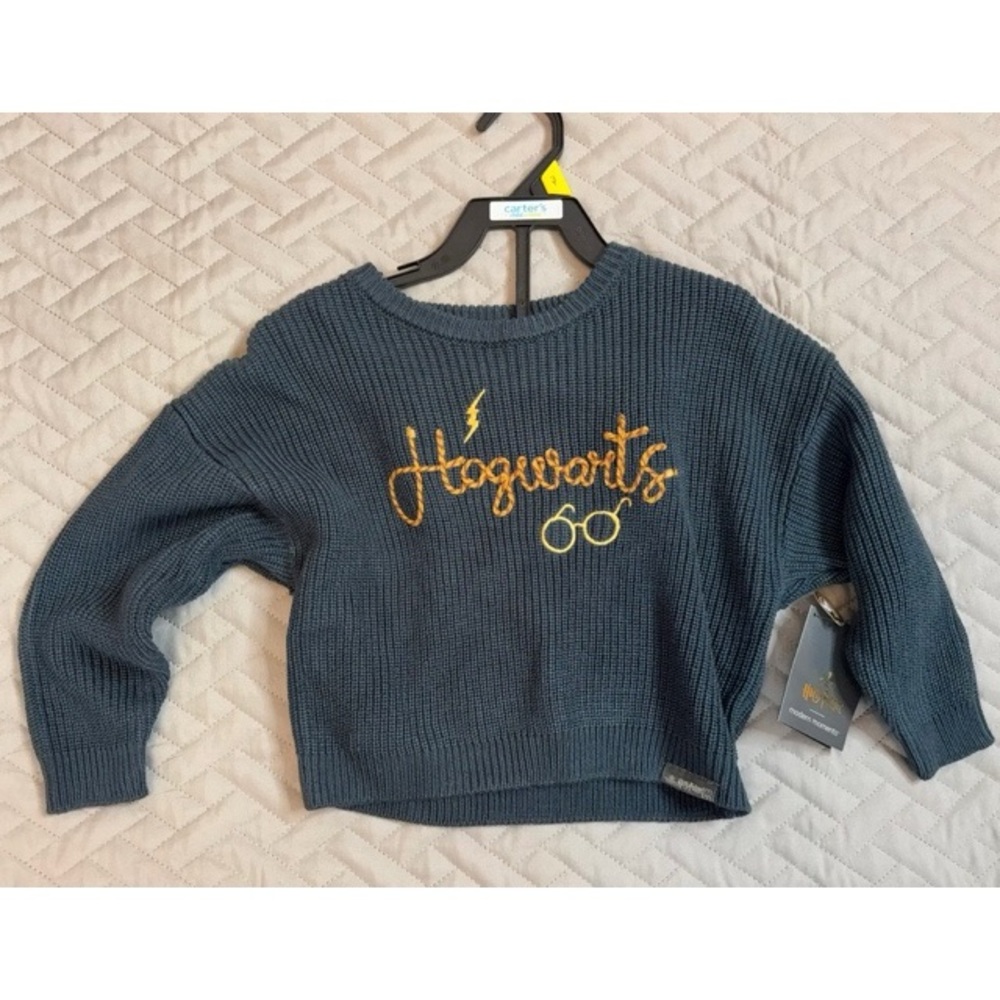 Harry Potter Blue Knit Sweater- Size 3 t